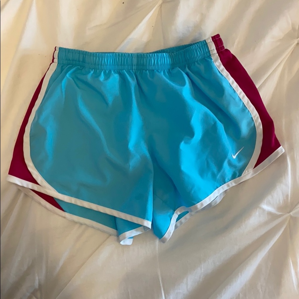 Nike girls running shorts